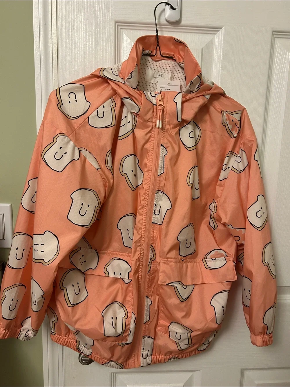 H&M Coral/Pink Kids Lightweight Raincoat